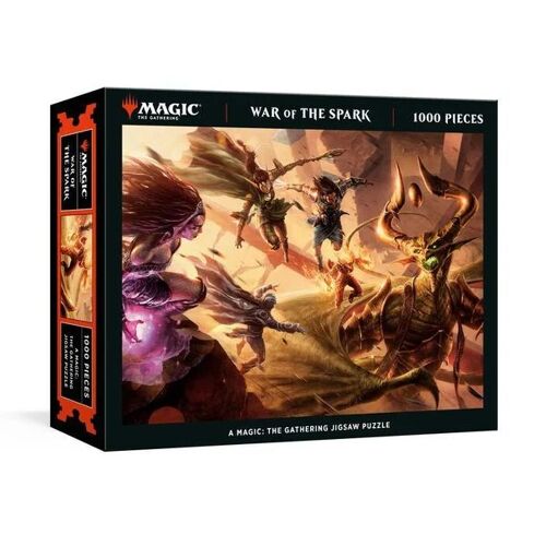 Magic: The Gathering 1,000-Piece Puzzle: War of the Spark: A Magic: The Gathering Jigsaw Puzzle: Jigsaw Puzzles for Adults