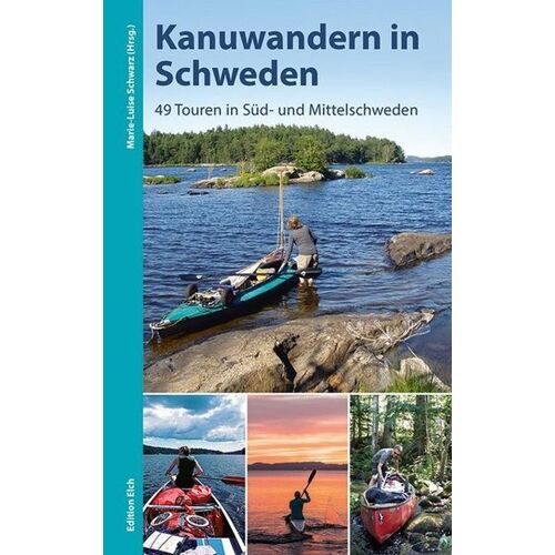 Edition Elch Kanuwandern in Schweden -19.2 x 12.8 x 1.7 cm