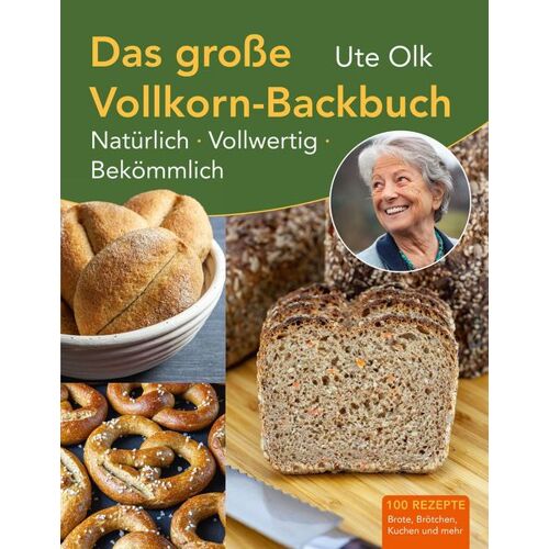 Conte-Verlag Das große Vollkorn-Backbuch -28.8 x 22.4 x 2.7 cm
