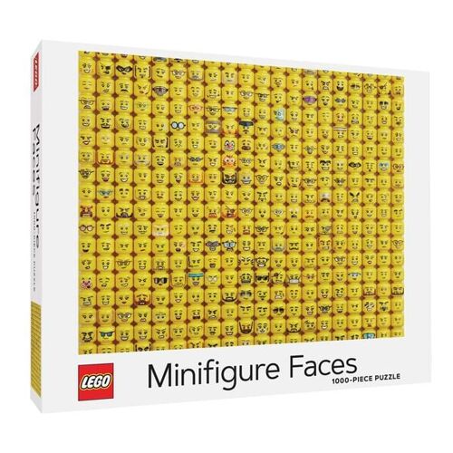 LEGO® Minifigure Faces 1000-Piece Puzzle