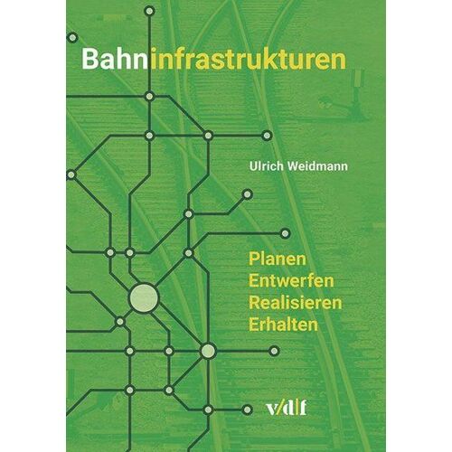 Vdf Hochschulverlag Bahninfrastrukturen -24.6 x 18.7 x 4.3 cm