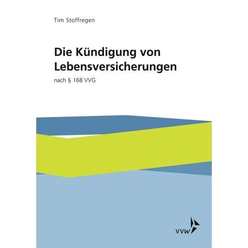 Vvw GmbH Die Kündigung von Lebensversicherungen -21.1 x 15.2 x 1.5 cm