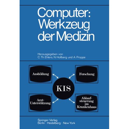 Springer Berlin Computer: Werkzeug der Medizin -25.4 x 17.8 x 1.5 cm