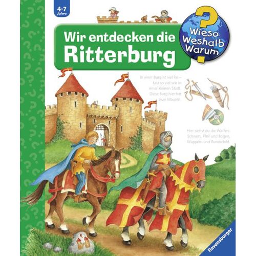 Ravensburger Verlag GmbH Wieso? Weshalb? Warum?, Band 11: Wir entdecken die Ritterburg -28.0 x 24.5 x 1.8 cm