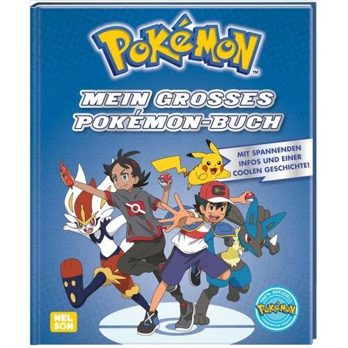 Nelson Verlag Pokémon: Mein großes Pokémon-Buch -25.6 x 21.2 x 1.9 cm