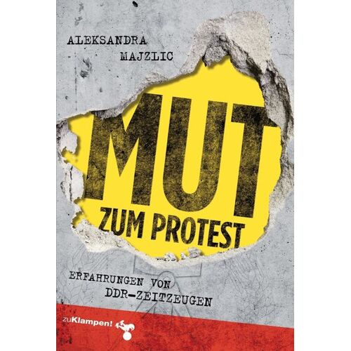Zu Klampen Verlag Mut zum Protest -18.5 x 12.5 x 1.1 cm