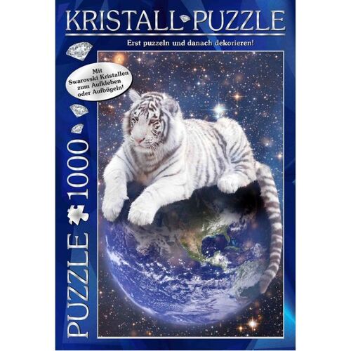 M.I.C. Günther GmbH & Co.KG M.I.C. Swarovski Kristall Puzzle Motiv: World of Discovery. 1000 Teile Puzzle -37.5 x 27.8 x 5.8 cm