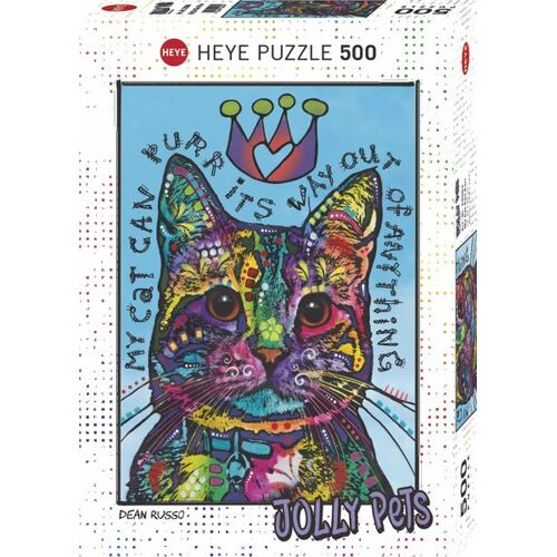 Athesia My Cat Can Purr Puzzle -27.1 x 18.5 x 5.5 cm