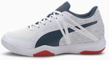 Puma Explode EH 3 Youth Sneaker Schuhe Für Kinder   Mit Aucun   Rot/Blau/Grau   Größe: 33