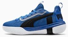 Puma Legacy Low Youth Basketballschuhe Für Kinder   Mit Aucun   Blau/Schwarz   Größe: 37