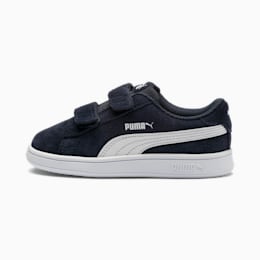 Puma Smash v2 Suede Babies Sneaker Schuhe Für Kinder   Mit Aucun   Blau/Weiß   Größe: 26
