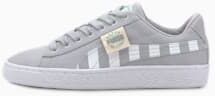 Puma Basket Canvas T4C Youth Sneaker Schuhe Für Kinder   Mit Aucun   Grau/Grün   Größe: 35.5