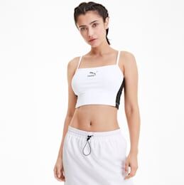 Puma Classics Damen Bralette   Mit Aucun   Weiß   Größe: S