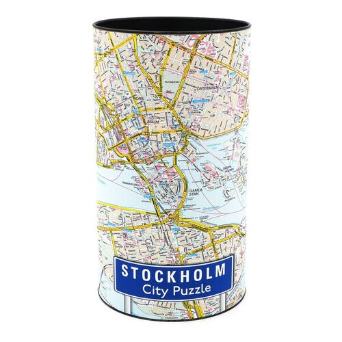 Extragoods City Puzzle - Stockholm