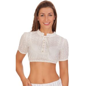 Alpenfee Dirndlbluse - MIMI, Weiß, 30-Damen