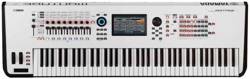 Yamaha Montage 7 Synthesizer Weiß