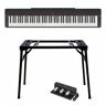 Yamaha P-225 Schwarz + Keyboard-ständer (DPS10) + Pedale (FC35)