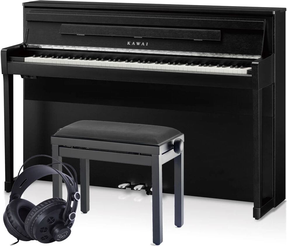 Kawai CA99 Digitalpiano Premium Schwarz Satiniert Set