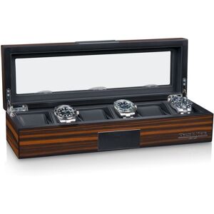 Heisse & Söhne Uhrenbox Uhrenbox Vegas 6 - Ebony