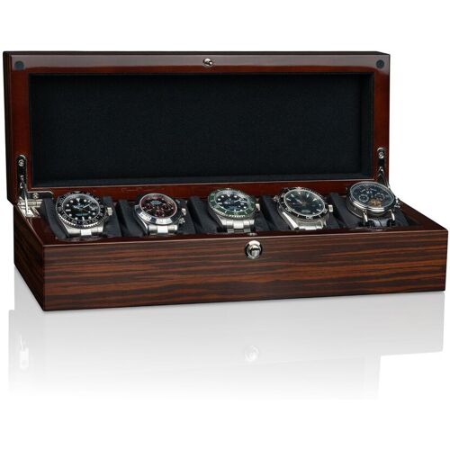 Beco Uhrenbox Crystal 5 - Braun