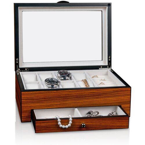 Heisse & Söhne Uhrenbox Princeton - Braun