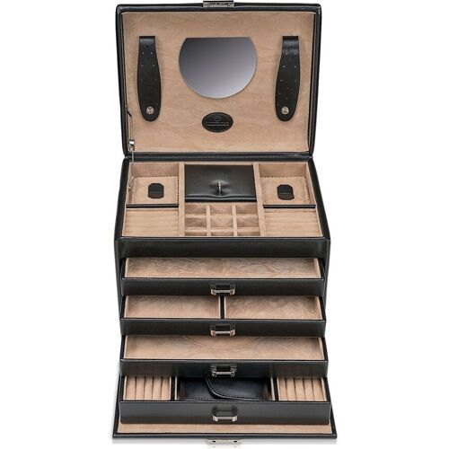 Windrose Windrose Schmuckkästchen Merino 13 - Schwarz