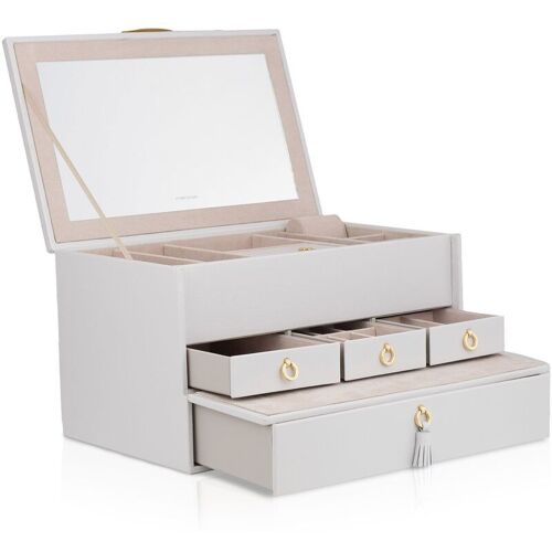 Friedrich23 Schmuckkoffer Aurora - Hellgrau