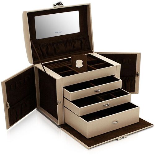Friedrich23 Schmuckkoffer Cordoba Xl - Beige