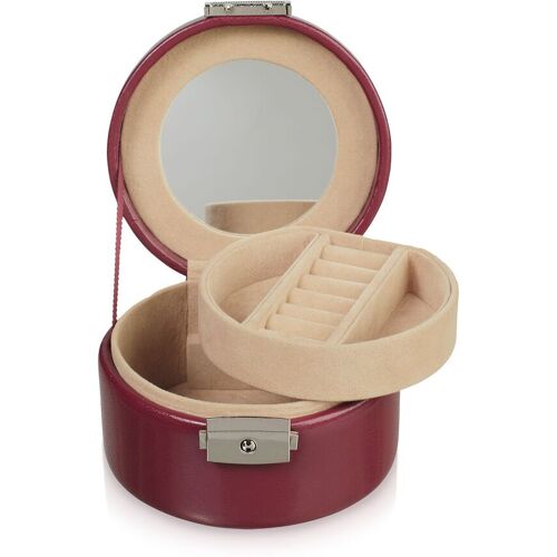 Windrose Schmuckkästchen Merino - Schmuckdose Klein - Rot