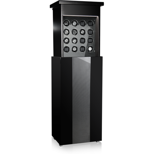 Chronovision Uhrenbeweger Empire Guard - Schwarz Hochglanz Carbon Lack