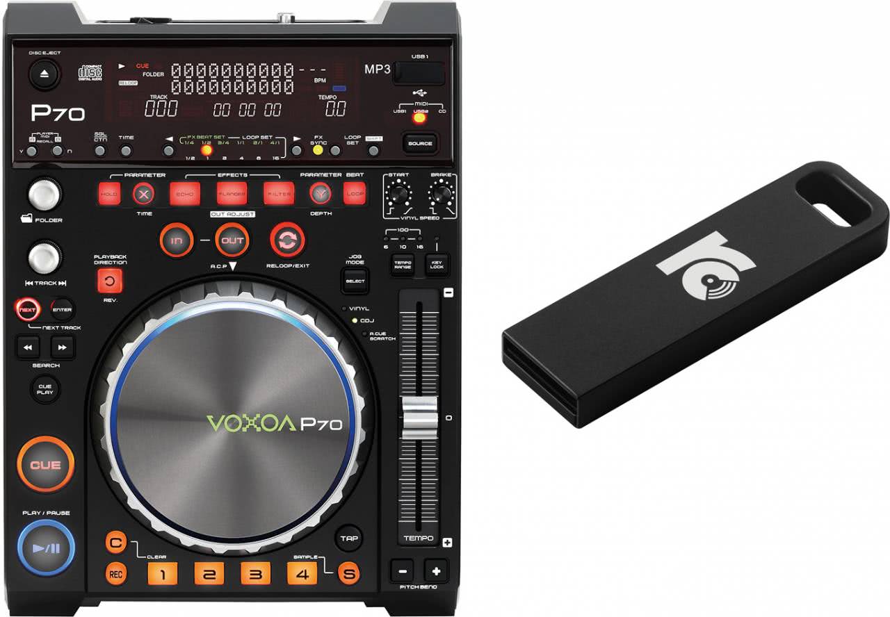 Voxoa P70 + RC DJ USB Stick