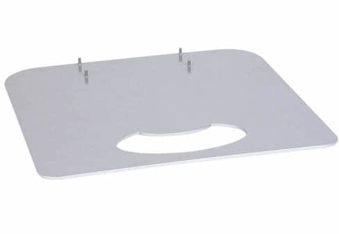 Zomo Pro Stand Baseplate silber
