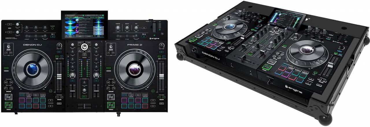 Denon DJ Prime 2 + Zomo Flightcase