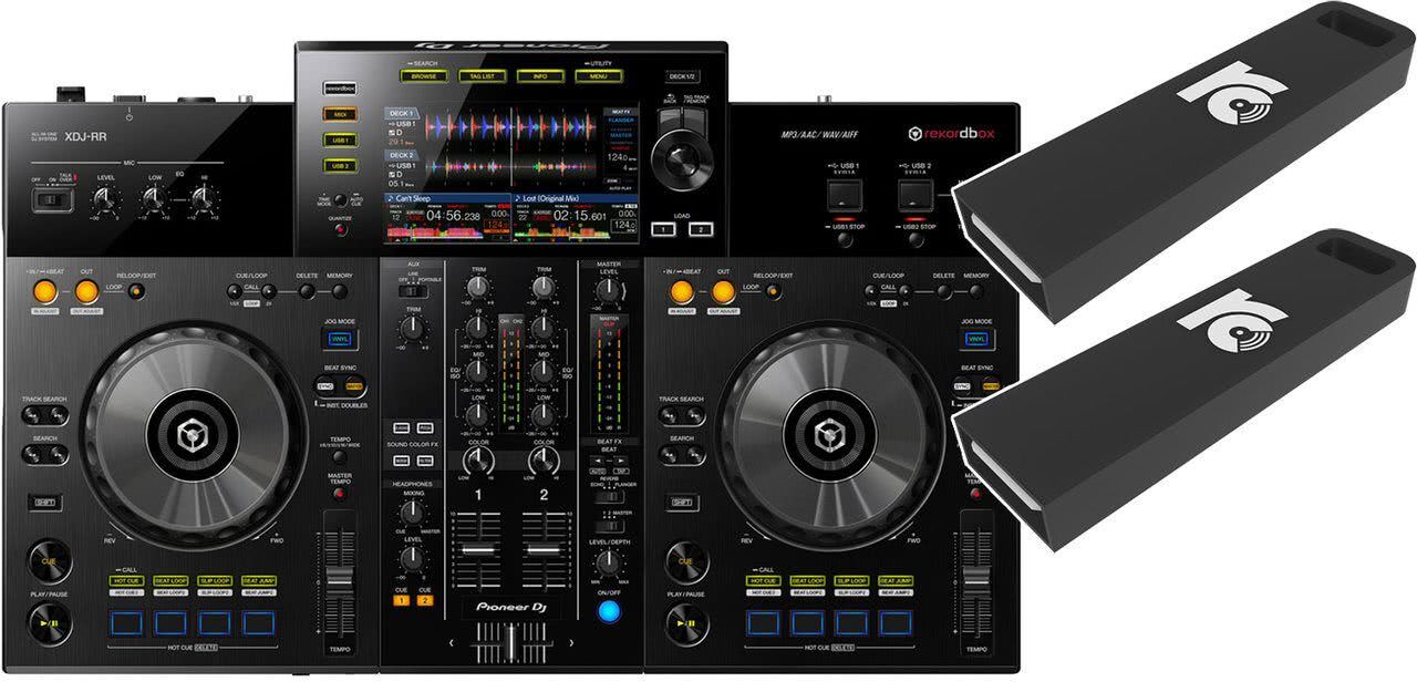 Pioneer DJ XDJ-RR + 2x RC DJ USB Stick