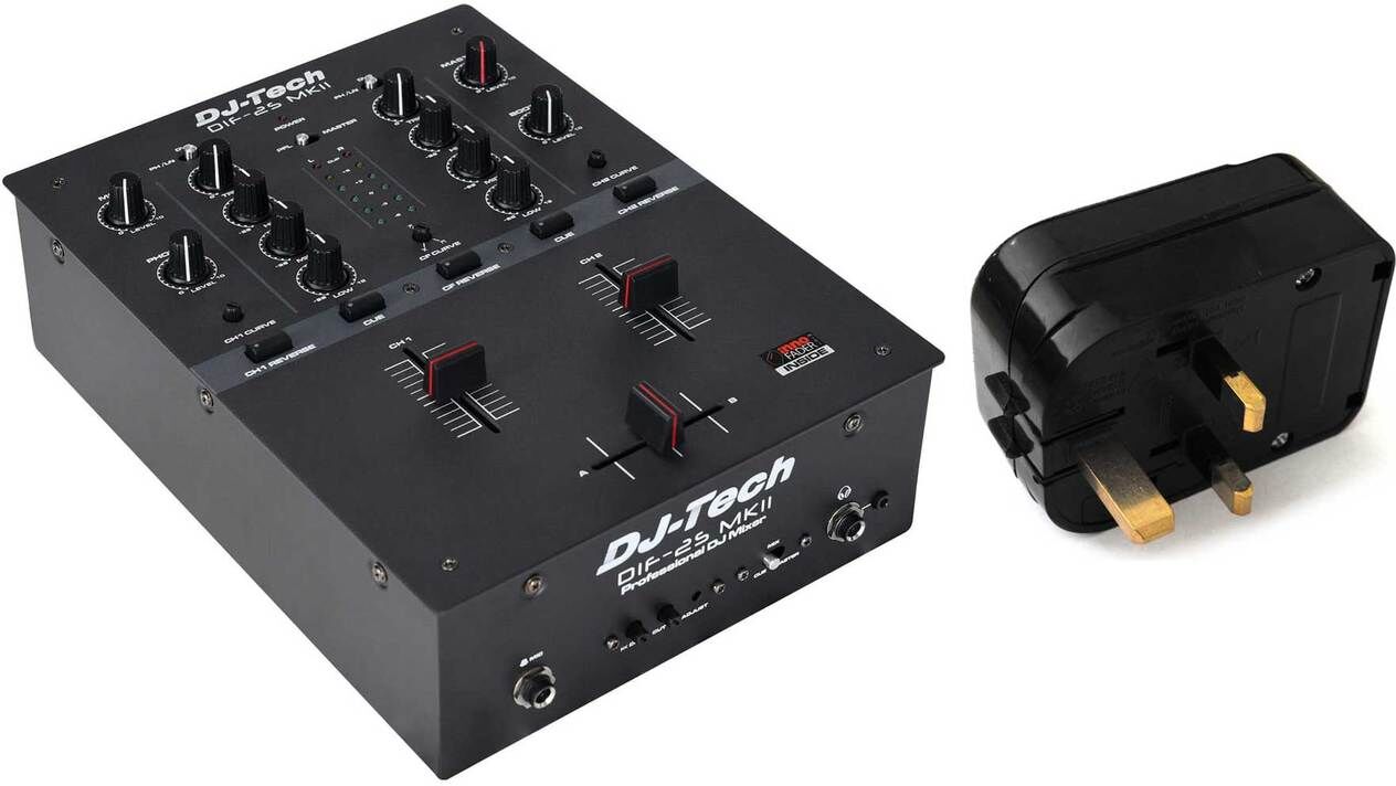 DJ-Tech DIF-2S MKII + UK Adapter