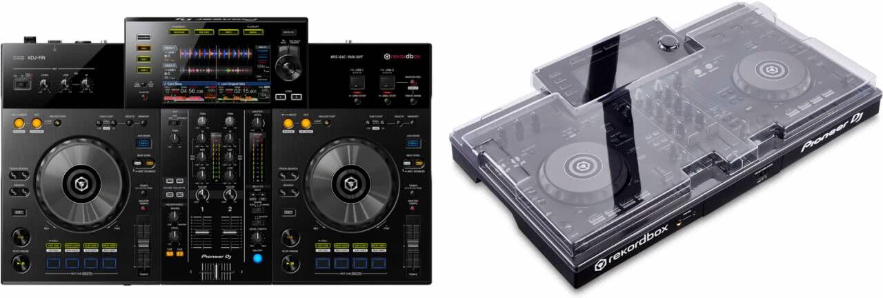 Pioneer DJ XDJ-RR + Decksaver Pioneer DJ XDJ-RR + Decksaver