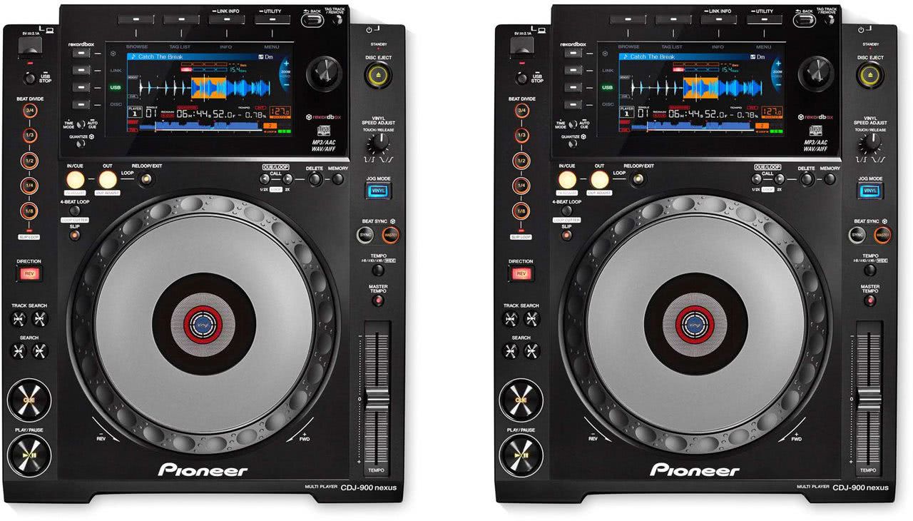 Pioneer DJ CDJ-900 NXS Doppelpack