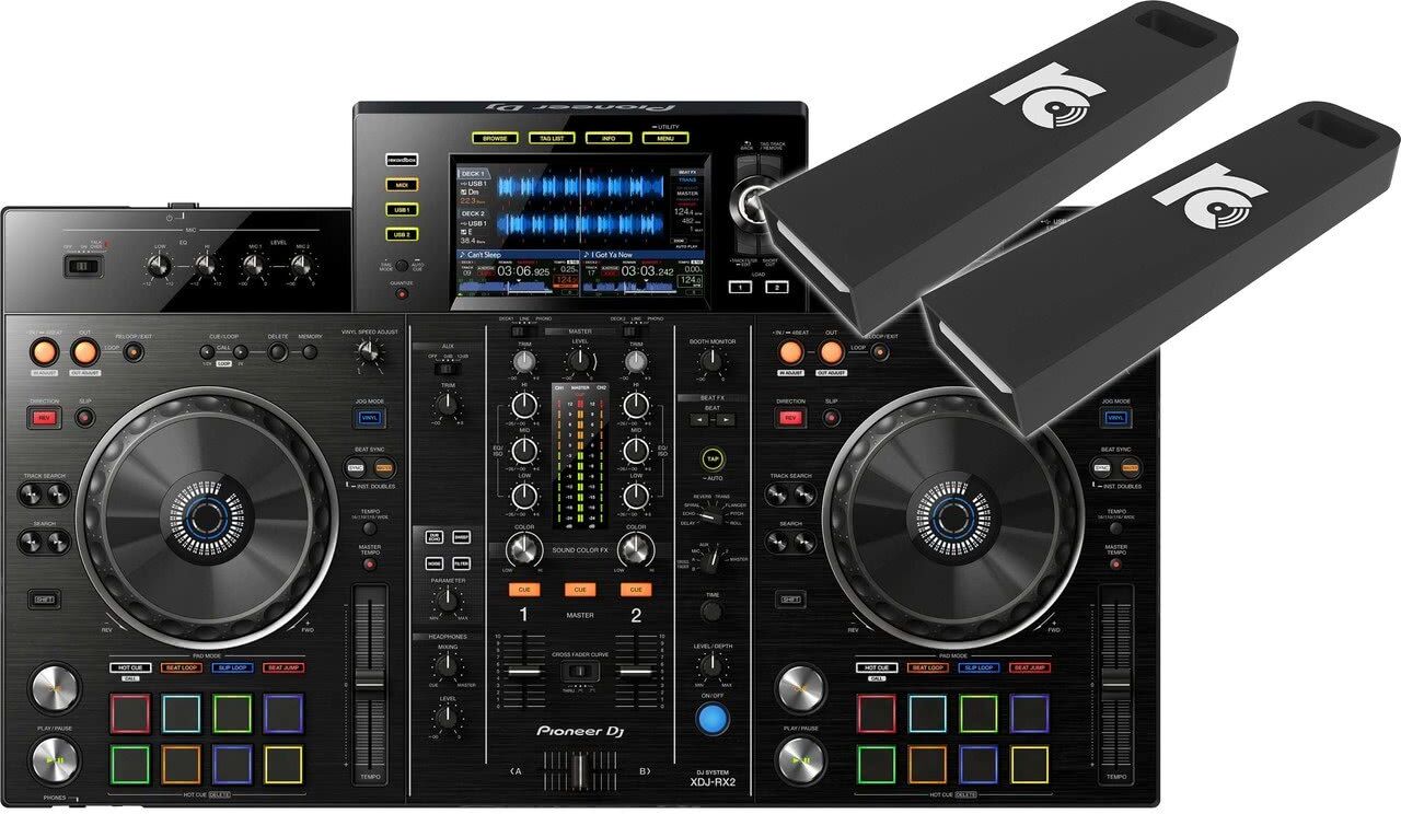 Pioneer DJ XDJ-RX2 + 2x RC DJ USB Stick