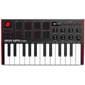 Akai MPK Mini mk3 schwarz-rot