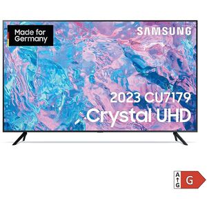 Samsung 55''/138cm Smart TV Crystal UHD CU7179 PurColor-Technologie Crystal-Prozessor 4K GU55CU7179UXZG