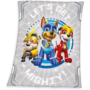 "PAW PATROL™ Decke Chase,Mashall+Rubble Fleece ca. 130x160cm"