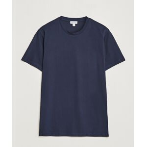 Sunspel Riviera Midweight Tee Navy