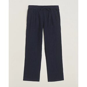 KnowledgeCotton Apparel Loose Linen Pants Total Eclipse