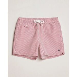 Morris Morris Stripe Bathing Trunks Cerise