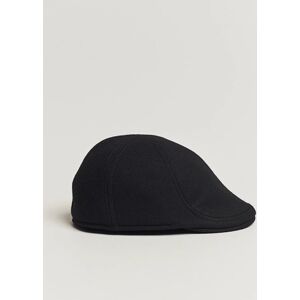 Wigéns Pub Cap Melton Wool Black