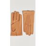 Hestra Henry Unlined Deerskin Glove Cognac