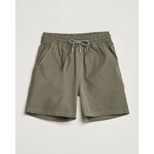 Colorful Standard Classic Organic Twill Drawstring Shorts Dusty Olive