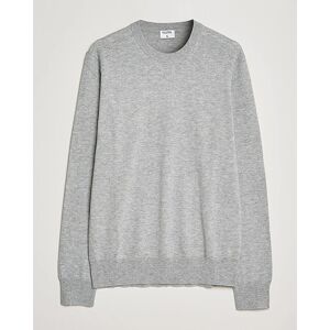 Filippa K Cotton Merino Basic Sweater Light Grey Melange