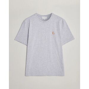 Maison Kitsuné Chillax Fox T-Shirt Light Grey Melange