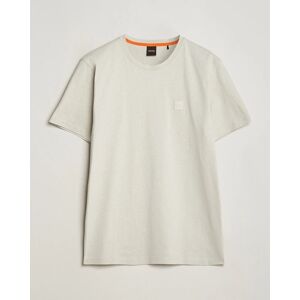 Boss ORANGE Tales Logo Crew Neck T-Shirt Light Beige